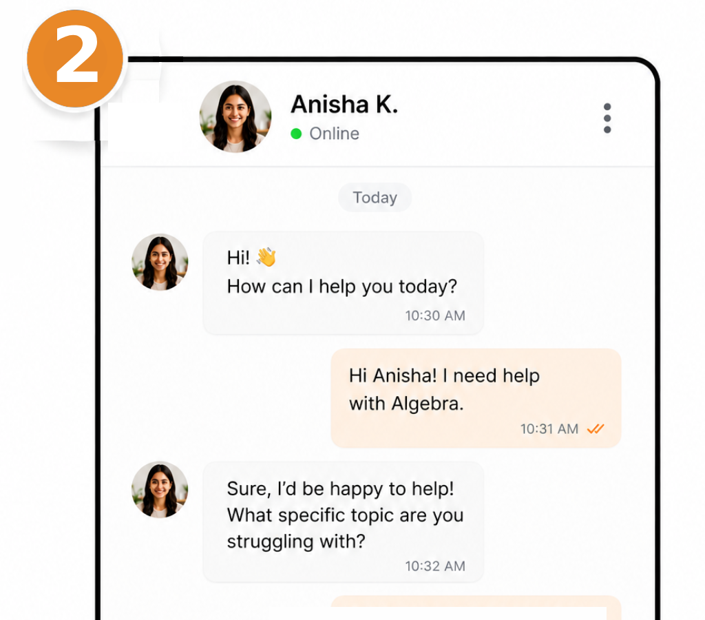 Chat before you commit image